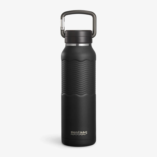 34 oz / 1 L Carabiner Water Bottle with Thermal Cap