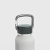 Video showing carabiner and wave grip features of the mist gray 34 oz Nuataaq carabiner bottle#color_mist-gray